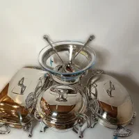 سوفله خوری پایه دار|ظروف سرو و پذیرایی|قم, نیروگاه|دیوار