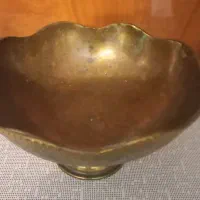 ظرف برنجی عتیقه