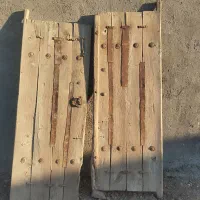 درب چوبی