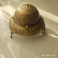 خاویارخوری برنجی قدیمی