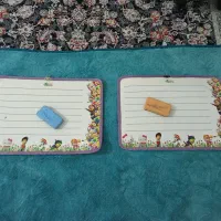 تخته وایت برد 40در60سایز بزرگ 2عدد با پاکن