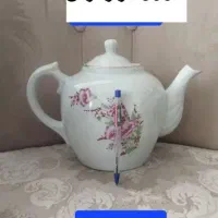 ۴ عدد قوری چینی وکتری فلز قیمت مناسب|قوری، کتری، قهوه‌ساز دستی|قزوین, |دیوار