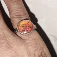 انگشتر نقره عقیق پرتقالی