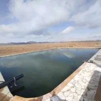 ۱۲ هکتار زمین سنددار محلات ۲ اینچ آب