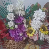 سبد گل|گل مصنوعی|شیراز, کوشک میدان|دیوار