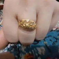 طلا مستعمل تکپوش انگشتر
