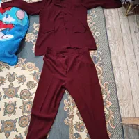 کت و شلوار نونو زرشکی سایز۴۴.۴۶