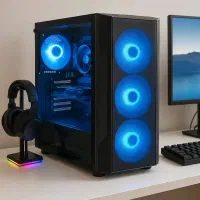 کیس کامپیوتر و مادربرد و رم و سی پی یو و پاور