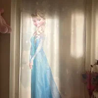 پرده اتاق کودک دخترانه در حد نو