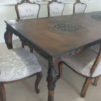 میز ناهار خوری هشت نفره