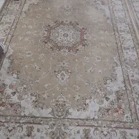یک جفت ۹ متری کرم رنگ و سرویس۱۲نفره قاشق و چنگال|فرش|تهران, دولاب|دیوار