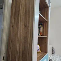 کتابخانه|کتابخانه، شلف، قفسه‌های دیواری|مشهد, وکیل‌آباد|دیوار