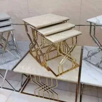 رنگ‌چوب عسلی . جلو مبلی پارمیدا میزعسلی|مبلمان خانگی و میز عسلی|خرم‌آباد, |دیوار