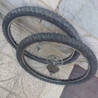 چرخ طوقه و لاستیک عقب و جلو ۲۶