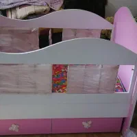 تخت خواب کودک. نو|تخت و سرویس خواب|فومن, |دیوار