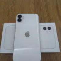 آیفون ۱۱ سفید دو سیم کارت ۱۲۸  نرمال