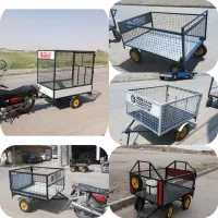 گاری وانت موتوری هندا غرفه کاسبی فلافلی سیار تریلی