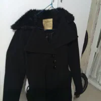 پالتو مشکی در حد