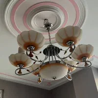 دو عدد لوستر شش شاخه