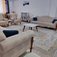 ست مبلمان راحتی و ناهارخوری نو