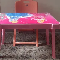میز تحریر و صندلی تاشو