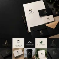 طراحی لوگو هویت بصری ست اداری