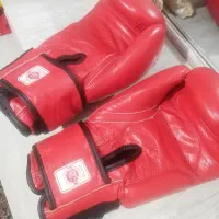 دستکش بوکس چرم اصل|تجهیزات ورزشی|گرگان, |دیوار