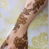 نقش حنا عروس و فروش حنا صالون