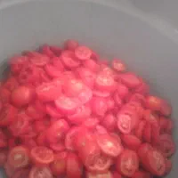 کنسرو گوجه و رب و سبزی