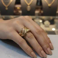 انگشتر طلاروس طرح طلا|بدلیجات|مشهد, یاس|دیوار