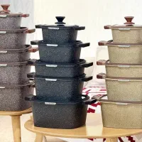 سرویس قابلمه جدید زیو ترکیه نانوگرانیتی غیر سمی