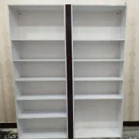 فروش 2 عدد قفسه چوبی ام دی آف و 3 عدد کابینت