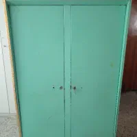 کمد اهنی قدیمی عتیقه