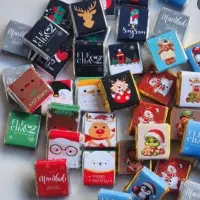 لیبل برجسته و کاور شکلات