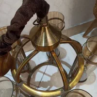 لوستر پنج شاخه|لوستر و چراغ آویز|تهران, نیروی هوایی (پیروزی)|دیوار