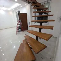 اجرای تخصصی انواع نرده و پله گرد چوبی|خدمات پیشه و مهارت|رشت, رشتیان|دیوار