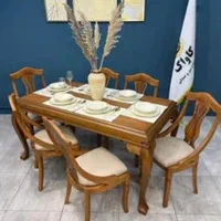 رنگکاری مبل نهارخوری صندلی درب چوبی رنگ
