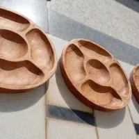 ظرف چوبی دستساز