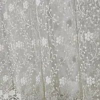 پرده خامه دوزی شده زیبا وطرحدار