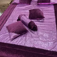 روتختی دونفره مخمل پولک‌دوزی|سرویس روتختی|آمل, |دیوار