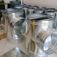 زانوسازی گرد۴۵ درجه کانال سازی اسپیرال|کولر آبی|شهریار, شهریار|دیوار