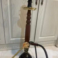 قلیان برنجی و چوب سرخ اعلا|کلکسیون و سرگرمی|مشهد, نیروی هوایی|دیوار