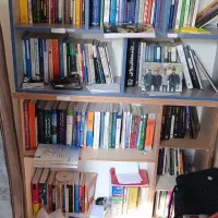 فروش دو قفسه کتابخانه|کتابخانه، شلف، قفسه‌های دیواری|کرمانشاه, |دیوار