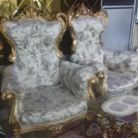 مبل سلطنتی 7نفره|مبلمان خانگی و میز عسلی|اهر, |دیوار