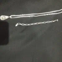 زنجیر و دستبده نقره ایتالیایی|جواهرات|خوانسار, |دیوار