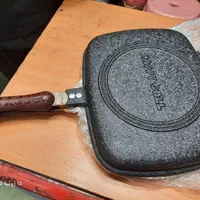 ماهیتابه دو طرفه رژیمی و ظروف پذیرایی و غذاخوری|ظروف پخت‌وپز|همدان, |دیوار