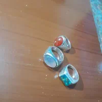 انگشتر نقره ، فیروزه