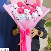 باکس گل نوزادی کریر تولد هدیه سوپرایز تاج گل ارایی|گل مصنوعی|اصفهان, عطار نیشابوری|دیوار