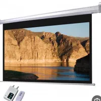 پرده نمایش ویدیو پروژکتور دستی و برقی و پایه دار|تلویزیون و پروژکتور|تهران, ایرانشهر|دیوار