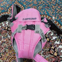 آغوشی کودک مارک اسپرینگ رنگ صورتی نو نو|کالسکه و لوازم جانبی|کازرون, |دیوار